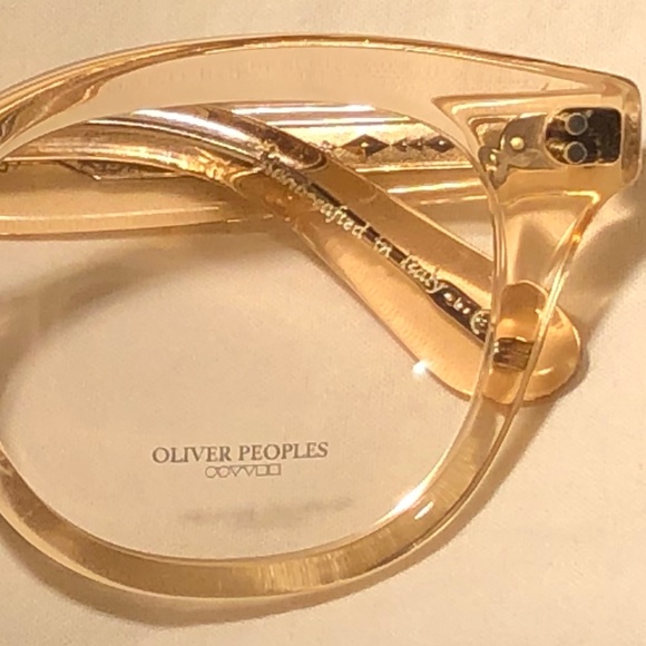 Oliver Peoples Netta 0OV5408U transparent light silk eyeglasses with case. New main image 11
